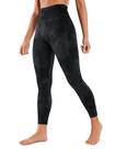 Calça CRZ YOGA Sensação Nude Cós Alto 63 cm Tie Dye Preto XL