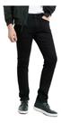 Calça de brim cor preta masculina tam.36 ao 48