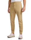 Calça de corrida de golfe confortável CRZ YOGA All Day para homens de 30", secagem rápida, leve, elástica, para trabalho, calça de moletom casual com bolsos, cáqui e areia, grande