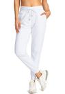 Calça de corrida feminina G Gradual, de cintura alta, atlética, branca