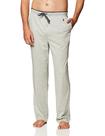Calça de dormir masculina Pijama Nautica, alta e macia, cinza 2X