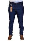 Calça De Elastano Jeans Masculina Tradicional Barata