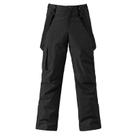 Calça de esqui de neve YEEFINE isolada impermeável Masculina Preta
