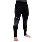 Calça de Goleiro Profissional Futebol Futsal Society Slim Acolchoada Finta Cor:PretoTamanho:GGGênero:Masculino
