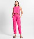 Calça De Linho Feminina Endless Rosa