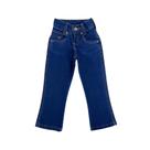 Calça De Menina Country Jeans Premium Infantil Original Race Bull Azul Stone Ref: 023 ST