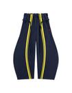 Calça de moletom Aelfric Eden Stripe Super Baggy Vintage Azul Escuro