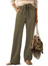 Calça de moletom Dokotoo Wide Leg para mulheres Casual Work Palazzo