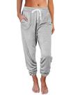 Calça de moletom feminina AUTOMET, lounge, casual, cinza, tamanho M Calça de moletom feminina AUTOMET, lounge, casual, cinza, tamanho M