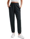 Calça de moletom feminina CRZ YOGA SoftAura, modal, preta, pequena