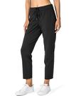 Calça de moletom feminina G Gradual 7/8 elástica com bolsos profundos