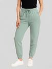 Calça de Moletom Feminina Jogger Básica Verde Gelo Forrado Felpudo Flanelado com Bolso Calça de Moletom Feminina Jogger Básica Verde Gelo Forrado Felpudo Flanelado com Bolso