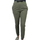 Calça de Moletom Feminina Tweed Verde
