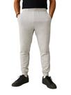 Calça de Moletom Masculina com Bolso Jogger Cinza