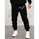 Calça De Moletom Masculina Estampa Raios 1391 Para Dia A Dia Básica Confortável Leve Macio Com Eslas