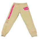 Calça De Moletom Menina Infantil Livy Flanelada Com Estampa