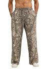 Calça de moletom MSBESYOR folgada com estampa camuflada para homens e corredores de treino