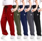 Calça de moletom OCYMA Boys com bolsos com zíper, pacote com 5 a 24 anos