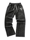 Calça de moletom SOLY HUX Y2k, folgada e reta, para homens Black Star