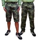 Calca de pesca artemis vira bermuda king brasil novo modelo - camuflada