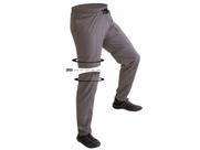 Calça de Pesca Vira Bermuda Mar Negro Hidronatic - Chumbo