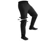 Calça de Pesca Vira Bermuda Mar Negro Hidronatic - Preto