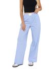 Calça de pijama feminina HOCANDY Y2K listrada azul-branca Calça de pijama feminina HOCANDY Y2K listrada azul-branca