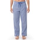 Calça de pijama Fruit of the Loom Woven Sleep para homens Blue Stripe