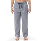 Calça de pijama Fruit of the Loom Woven Sleep para homens Ebony Plaid