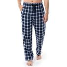 Calça de pijama Fruit of the Loom Yarn-dye Woven Flannel Men Navy