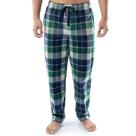 Calça de Pijama Masculina IZOD XG Xadrez Azul Marinho e Verde