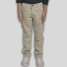Calça De Sarja Infantil Juvenil Menino Moderno Slim Fit 1-16