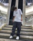 CALÇA DE SARJA PRETA SKATE unisex