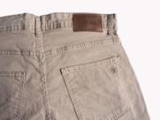Calça de Sarja Slim Vilejack Masculino Elastano Caki