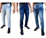 Calça De Trabalho Masculina Jeans Tradicional Uniforme