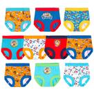 Calça de treino Potty e kit inicial Paw Patrol Boys 4T, pacote com 10
