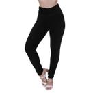 Calça de Veludo Legging Cotelê Cintura Alta Térmica Feminino
