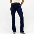Calça Detox Jeans Boot Cut Chapa Barriga Feminina