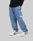 Calça DR7 Street Cargo Jeans New Classic - Vintage Azul