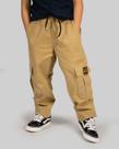 Calça DR7 Street Cargo The Penny Patch (Juvenil) - Caqui