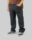 Calça DR7 Street Jeans Reta Estonada No Corre - Preto