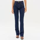 Calça Easy Lança Perfume Boot Cut High Ou26 Azul Feminino