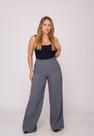 Calça Elástico Feminina 7941 Cinza F075
