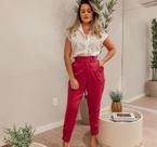 Calça em alfaiataria