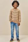 Calça Em Malha Jeans Infantil Masculina Luc.boo 79761