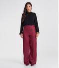 Calça Endless Jacquard Acetinado Onças Feminino Vermelho Calça Endless Jacquard Acetinado Onças Feminino Vermelho