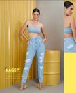 Calça Fem Baggy