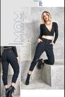 Calça Fem Mom Black