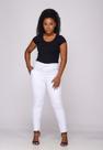 Calça Femina Mom em Sarja 7922 Branca