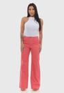 Calça Feminina 7920 Wide Leg Coral F075